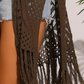 🔥 LIMITED-TIME Just £13.99!!😍Women’s Oversized Knit Cardigan – Lightweight Crochet Tassel Kimono for Spring & Summer 🌸