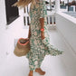 💖Hot Sale 49% OFF-🎁2024 New Short-sleeved Printed Dress
