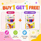 💥LAST DAY BUY 1 GET 1 FREE!!🎁🔮Magic Pen – Draw 3D with one stroke!🎄 DIY Bubble Popcorn Drawing Pens 🔥2