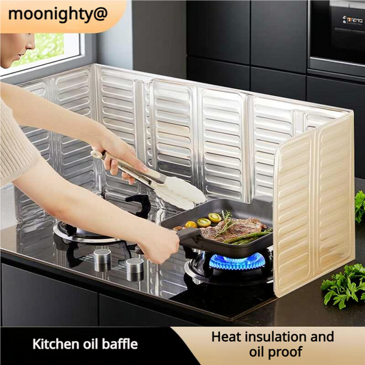 🔥✨  BUY 2 GET 1 FREE! 🍳 Kitchen Oil Splatter Guard Shield🛡️
