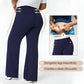 👖 LAST DAY SALE ONLY ￡12.99!!✨ High-Waist Wide Leg Pants – Figure-Flattering, 3 Adjustable Lengths & Super Stretch 🏃‍♀️