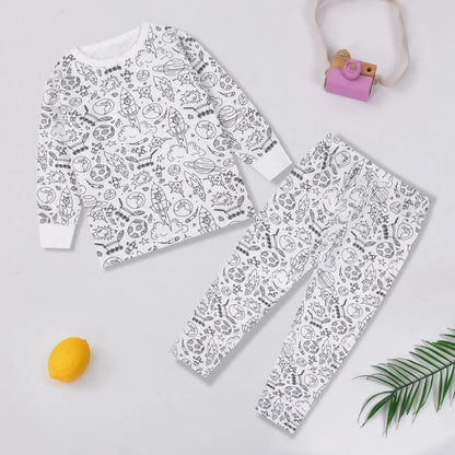 🤩DIY Cartoon Colorable Pajamas for Kids