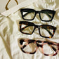 🏆 Best-Selling  50% OFF✨👓 Tortoiseshell Blue Light Blocking Reading Glasses – Large Square Frame Readers