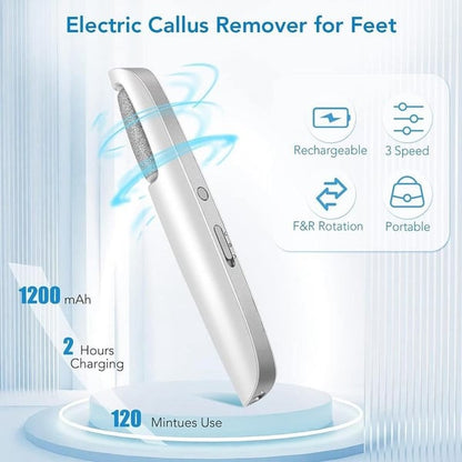 🔥🎁LIMITED SALE : ONLY ￡7.99!!❤️Electric Feet Callus Remover⚡