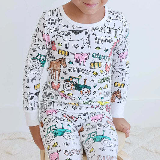 🤩DIY Cartoon Colorable Pajamas for Kids