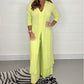 💕 DIRECT FACTORY SALE 49% OFF!⏳Two Piece Casual Long Top and Casual Trousers😍