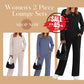 🔥LAST DAY SALE 70% OFF👍✨Women's Crew Neck Top & Drawstring Pants Set