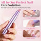 🏆🔥LAST DAY BUY 1 GET 1 FREE💖Ceramic Cuticle Oil Pusher Pen, 3.5ml Nourishing Essential Oil for Dry & Damaged Nails
