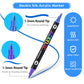 🥳2026 HOT SALE🥳💞50K+ SOLD!🍃🐾 50% OFF!🔥 Dual Tip Acrylic Paint Pen Marker - 24/48/72/120 Colors