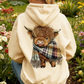 🎄🎅2026 CHRISTMAS SALE 50% OFF!!🎁✨Cute Highland Cow Cozy Fleece-Lined Hooded Sweatshirt🦬