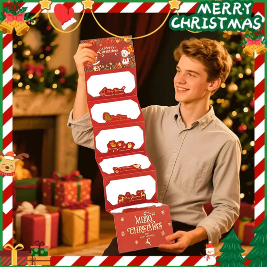 🎁🎄Christmas Sale - BUY 2 GET 1 FREE⭐Christmas Cash Envelope with Money Clip