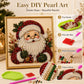💥Limited Time 50% Off!💕Relaxing & Beginner-Friendly - 🎨💎DIY Christmas Pearl Art Kit