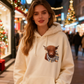 🎄🎅2026 CHRISTMAS SALE 50% OFF!!🎁✨Cute Highland Cow Cozy Fleece-Lined Hooded Sweatshirt🦬
