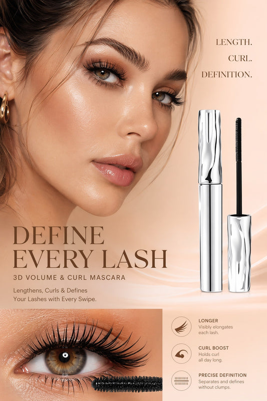 ✨LAST DAY BUY 1 GET 1 FREE!!✨Ultimate Waterproof & Sweatproof Lengthening & Curling Mascara👁️ 1