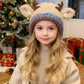 🎅Surprise price: £10.99 only!🎄🦌Handmade Knitted Christmas Antler 2-in-1 (Hat/Handbag)🧶