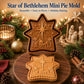 🥳2026 HOT SALE🥳💞50K+ SOLD!✝️ Faith & Nativity Christmas Mini Pie Mold Collection | Reusable Embossed Molds for Shaping Detailed Praying Jesus, Nativity Stable and so on Pies🥧✨