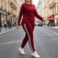 🔥Limited Time 50% OFF🏃‍♀️Women's 2-Piece Long Sleeve Tracksuit Set