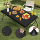 🌸 LIMITED TIME 60% OFF! ✨Pack Stretch Fabric Table Top Cap Cover, fits 4ft/6ft/8ft Tables