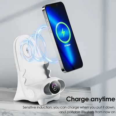 ⚡️Mini Chair Wireless Fast Charger Multifunctional Phone Holder