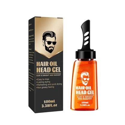 🔥Big Sale 50% OFF🔥One-Comb Shaping-Styling Gel Comb| Sweat-Resistant Gel | Non-Greasy Formula