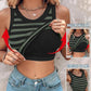 🔥LAST DAY SPECIAL PRICE: ￡11.99!!🔥Ribbed Stretchy Tank Top with Shelf Bra