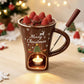 🎅Christmas Hot Sale 50% OFF! 🍫Chocolate Fondue Mug with Tealight Holder✨