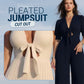 💥Lastday! 58%OFF💥 Hurry up！！✈️FREE SHIPPING👗Comfort & Style: Women's Solid - Color Pleated Jumpsuit💛