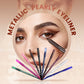 💧14-Pack Waterproof Colored Gel Eyeliner Pencil – Metallic & Shimmer Finishes, Smudge-Proof（Pencil sharpener color is random）