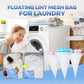 🖤🔥 Black Friday Sale - save 57% 🎄Floating Lint Mesh Bag✨  – Catches hair & lint, reusable, protects washing machine & drain.💖