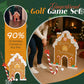 🎁Early Christmas Hot Sale 50% OFF🎅Gingerbread Golf Game Set-Best Christmas Game