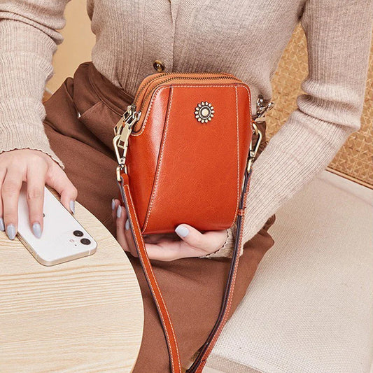 🔥Hot Sale 49% Off👜RETRO All-match vertical cellphone bag