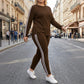 🔥Limited Time 50% OFF🏃‍♀️Women's 2-Piece Long Sleeve Tracksuit Set