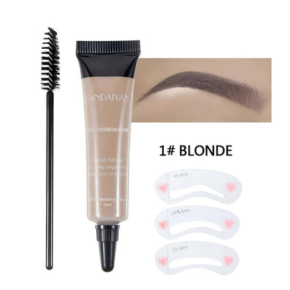 Last 12 Hours⚡Buy 1 Get 1 Free ⭐Long-lasting Waterproof Smudge-proof Liquid Eyebrow Gel/Tint(With Free Brush)