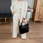 🍂Autumn New Arrivals - 70% Off💥Elegant Longline Cardigan Top & Pants 3-Pieces Set