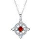 Mystical Birthstone Witches Knot Necklace – Natural Crystal🔮💞Protect Your Loved Ones