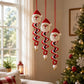 ☃️ Crochet Snowman Spiral Ornament DIY Kit | Complete Beginner-Friendly Set with Soft Yarn, Crochet Hook, Festive Beads, Snowflakes & Step-by-Step Guide 🧶🎄✨