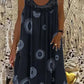 🌞2025 Summer New Arrivals🌸Women Summer O-Neck Sleeveless Print Dress