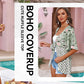 💐2026 SPRING SALE - 60% OFF!🌸Women's Floral Kimono Ruffle Sleeve Tie Cardigans Flowy Boho Loose Cover Ups