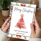🔥⏰ LAST DAY SALE ONLY￡6.99!! 🎅Christmas Gift Card Booklet -👍DIY Spiral-Bound Christmas Gift Card Holder Book