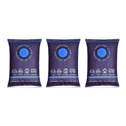 ❄️Buy 2 Get 1 Free🔥Dehumidification Bag Desiccant|Reusable Moisture Absorber with Color-Changing Indicator