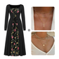 🥳AUTUMN HOT SALE🥳🍂50K+ SOLD!💥50% OFF! Women's Square Neck Lace Up Corset Maxi Dress with Floral Embroidered Mesh Panel🌸