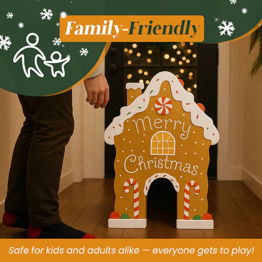 🎁Early Christmas Hot Sale 50% OFF🎅Gingerbread Golf Game Set-Best Christmas Game