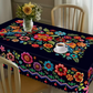 ⏳Limited-time 50% off⏰Mexican Floral Tablecloth with Scalloped Edge🏵️