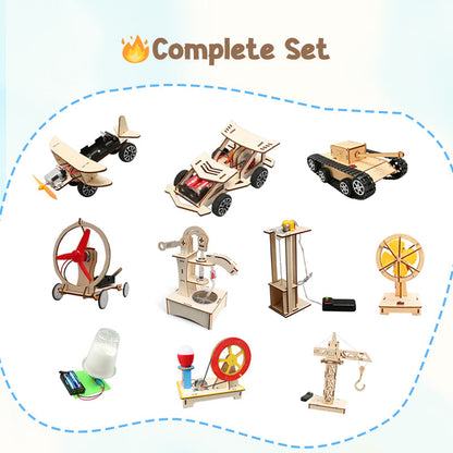 🎁Last Day Sale 50% OFF🧩 DIY Creative Handmade Tech Toys - Build & Learn with Electronic Components, Fun STEM Education for Kids 🚀📦