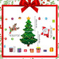 🎁Christmas Sale🎅 Christmas Themed Magnetic Sticker🎄Fun, Festive & Family-Friendly!