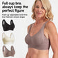 🎁Last Day Buy 1 Get 3 Packs🔥Each Only ￡4.99💕Women's Ribbed Push Up Adjustable Wireless Bra