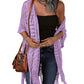 🔥 LIMITED-TIME Just £13.99!!😍Women’s Oversized Knit Cardigan – Lightweight Crochet Tassel Kimono for Spring & Summer 🌸