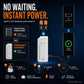 🎁💥LAST DAY SALE 50% OFF!!💖Portable Emergency Phone Charger AA Battery Powered Power Bank with LED Flashlight