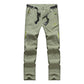 🏆LAST DAY SALE 50% OFF!!🔥Men's Waterproof Winter Trousers with Fleece Lining Cargo Pants