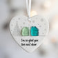 💞LAST DAY SALE 60% OFF!🧣💙Heart-Shaped Sea Glass Friendship Decor🌊✨ Crafted by Hand